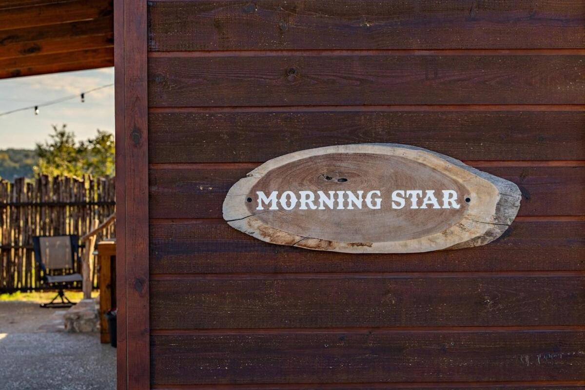 פרדריקסברג Rockin' R - Morning Star Cabin מראה חיצוני תמונה