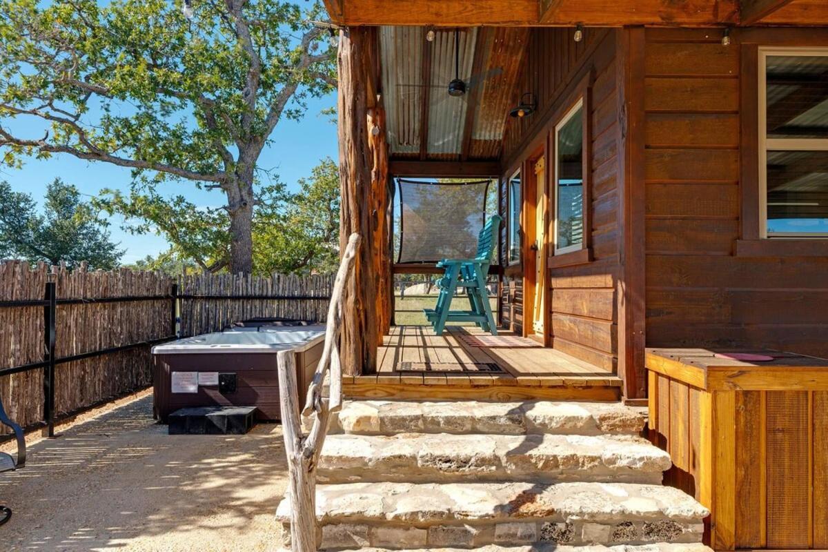 פרדריקסברג Rockin' R - Morning Star Cabin מראה חיצוני תמונה