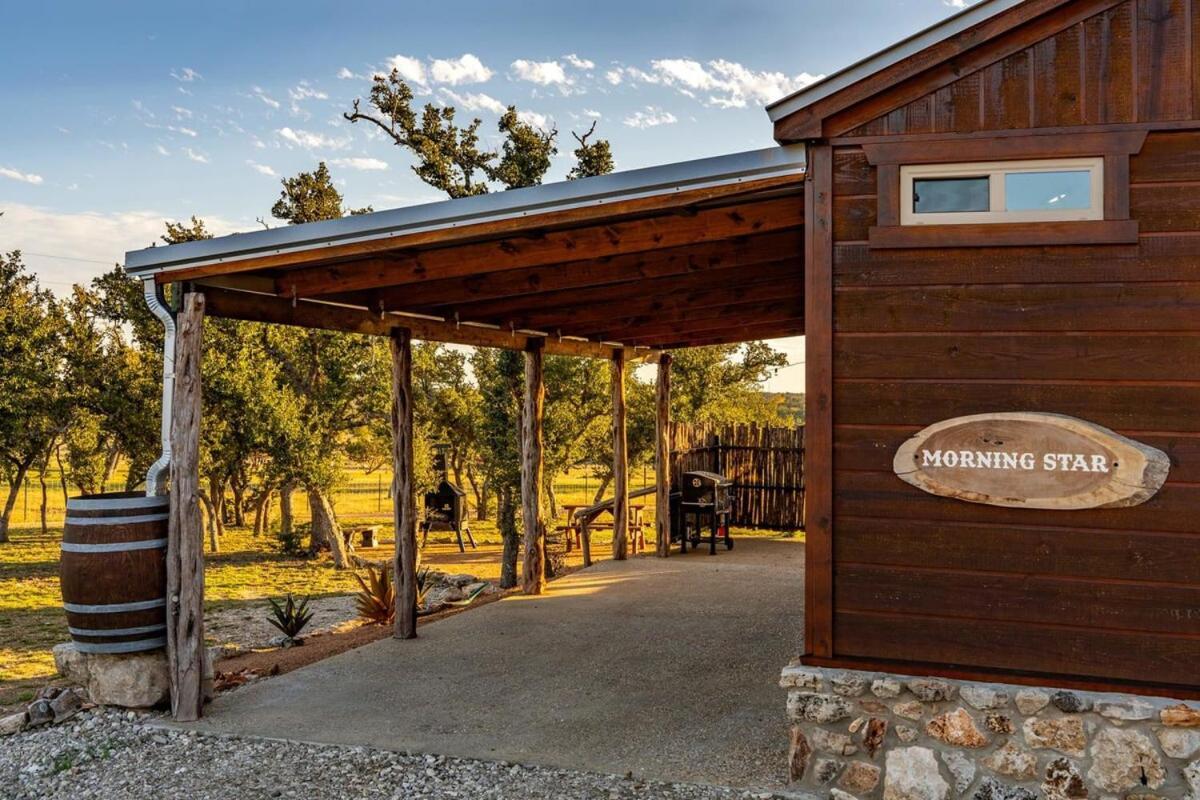פרדריקסברג Rockin' R - Morning Star Cabin מראה חיצוני תמונה