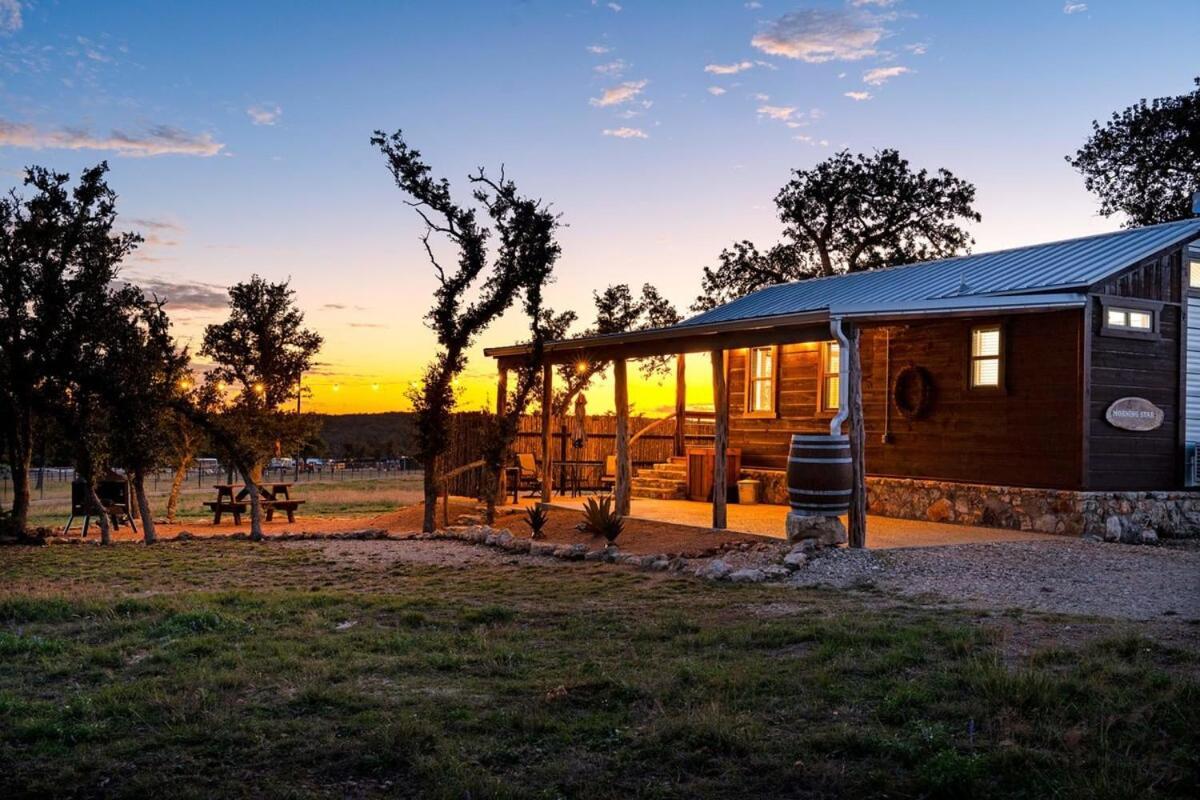 פרדריקסברג Rockin' R - Morning Star Cabin מראה חיצוני תמונה